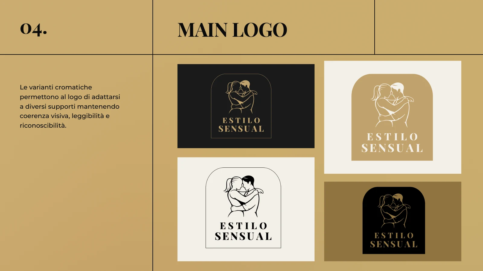 Estilo Sensual: progetto grafico