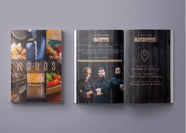 Woods - brochure editoriale