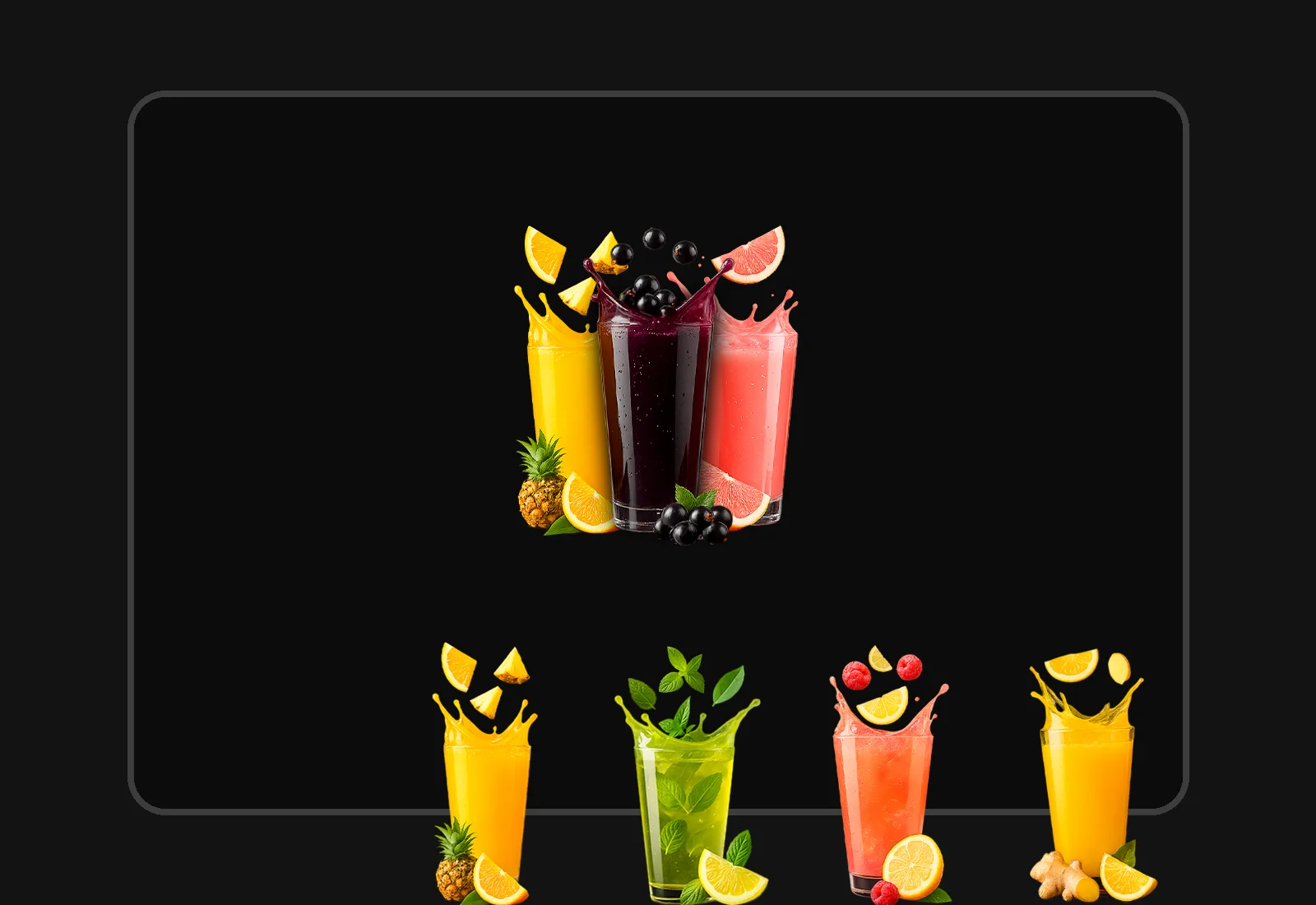 Beverage Display System — Libreria visual drink per ledwall, distributori e menu digitali.