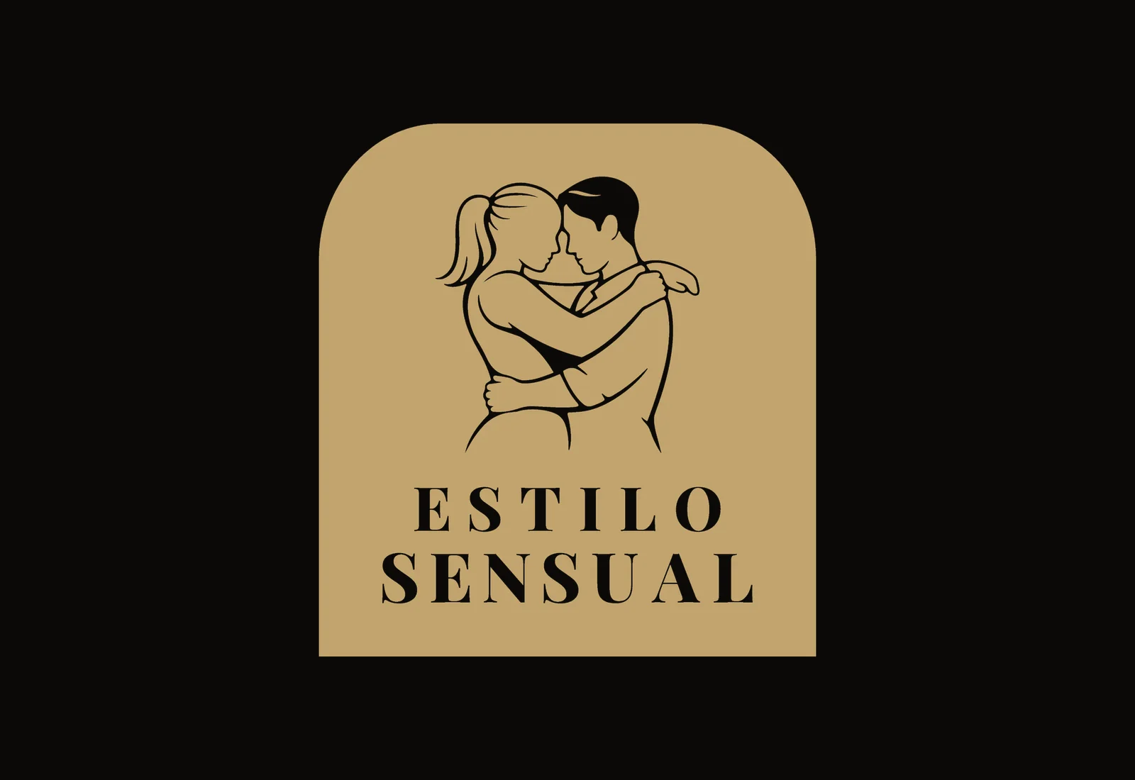 Estilo Sensual — Logo system premium per progetto legato a danza e presenza scenica.