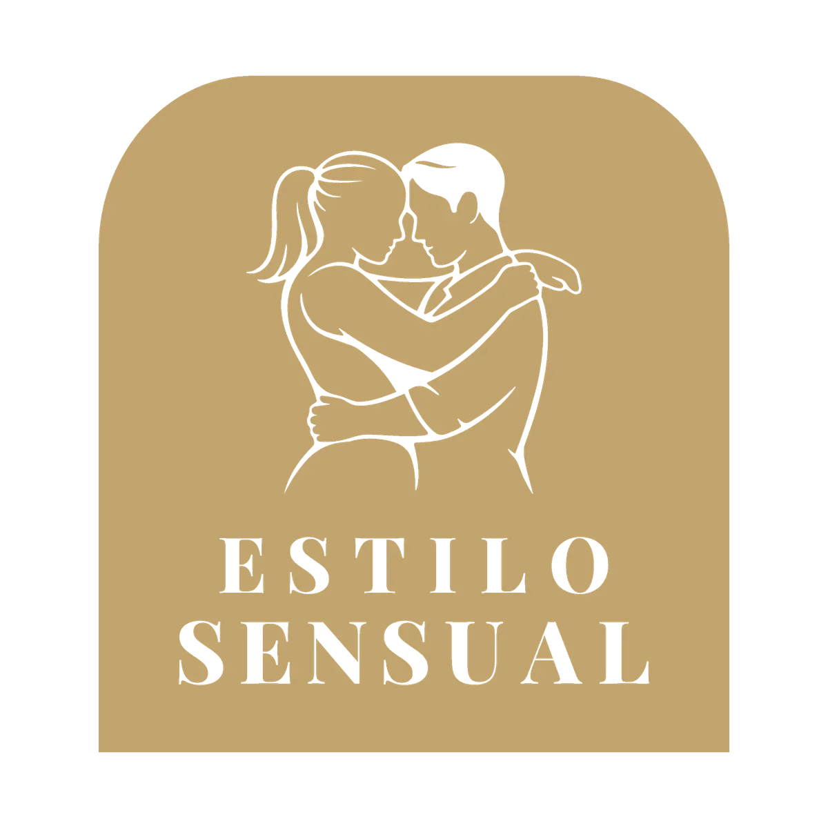 Logo Estilo Sensual oro pieno