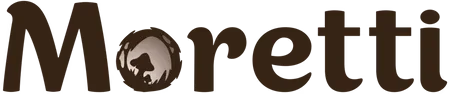 Logo Moretti con fungo e grotta